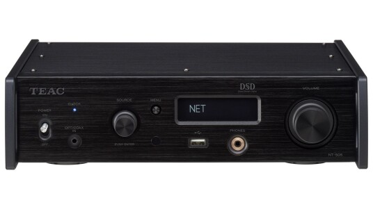 TEAC NT-505 forforsterker med DAC og nettverkspiller Svart