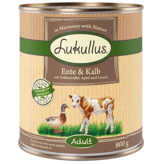 Økonomipakke Lukullus 12 X 800 G And & Kalv