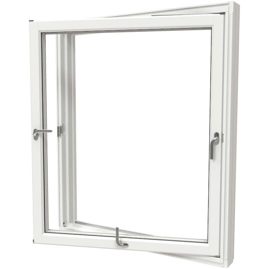 Sikkerhetsvindu NorDan 2 veis Innadslående Sikkerhetsvindu NorDan 2 veis Innadslående