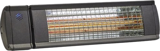 Heat1 infrarød varmelampe m/fjernkontroll, 500-1500W, antrasitt Heat1 infrarød varmelampe m/fjernkontroll, 500-1500W, antrasitt