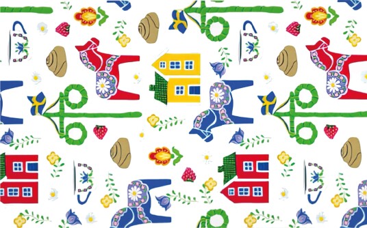 Bordløper på rull Midsommer Bordløper på rull Midsommer