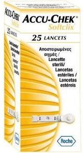 Accu Chek SoftClix lansetter   25 stk.