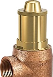 Sikkerhedsventil 3/4" X 3,5 Bar Rødgods Til Varme Sikkerhedsventil 3/4" X 3,5 Bar Rødgods Til Varme