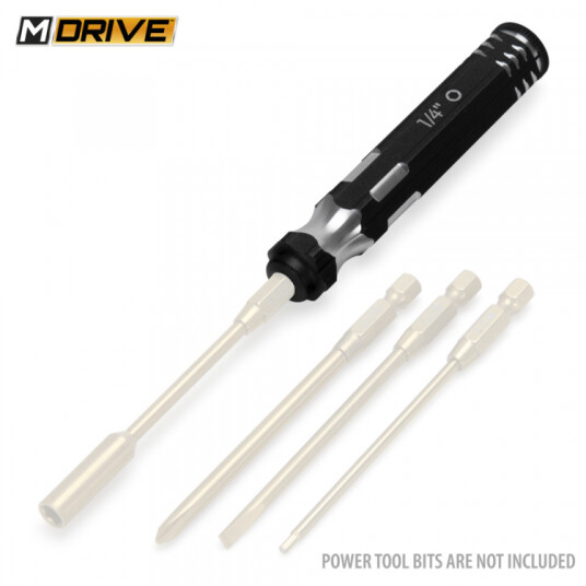 Minicars M DRIVE MD00050 Pro Power Tool Bits Handle/Holder for 1/4' Mag