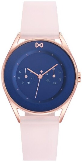 Mark Maddox Dameklokke MC7105 37 Classic Tekstil Ø36 mm