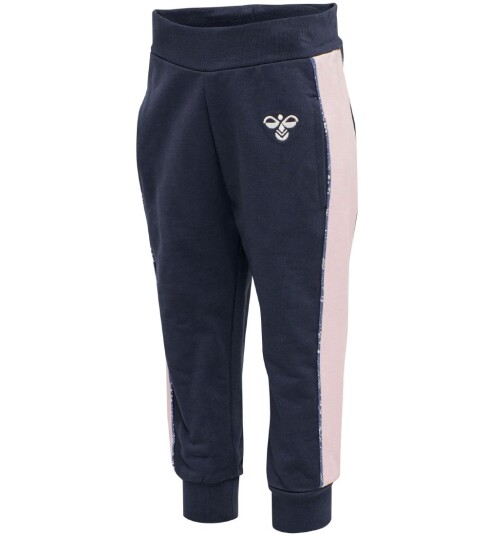 Hummel Joggebukse HMLLiv Navy/Rosa 56 Joggebukse Blå