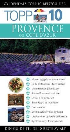 Provence og Côte d'Azur; topp 10, Veldig pen bok / som ny