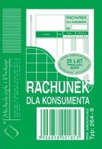 Michalczyk & Prokop Kvittering For Forbruker A7 264-9