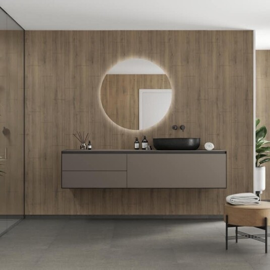 Baderomspanel Fibo 2164 M76 Pure Oak Baderomspanel Fibo 2164 M76 Pure Oak