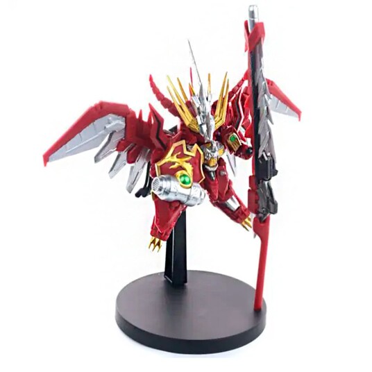 Banpresto 9cm Gundam Kougyokubuso Red Lander Figur - Rød