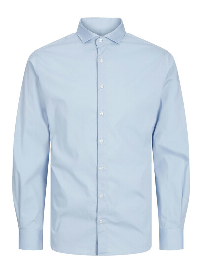 Jack & Jones Jjeaxel Stretch Shirt Ls Noos Jnr Blue 176 Jack & Jones Jjeaxel Stretch Shirt Ls Noos Jnr Blue 176