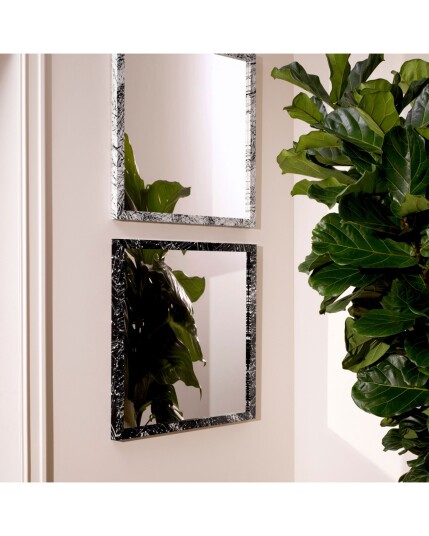 Eichholtz Reflection of Eccentricity Mirror White Eichholtz Reflection of Eccentricity Mirror White