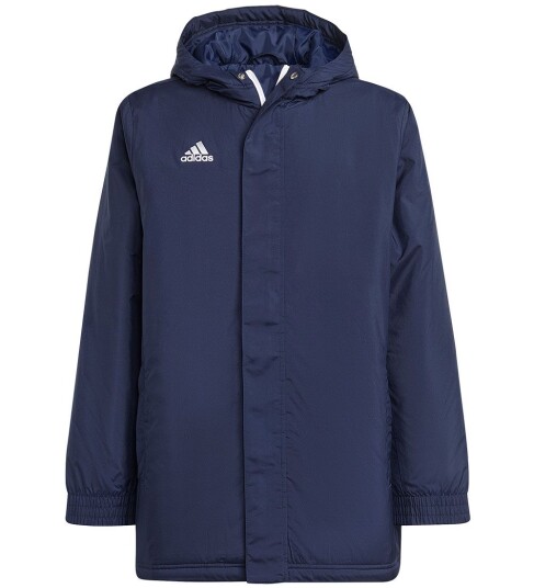Adidas Ent22 Stadium Jacket fotballjakke junior 116 Team Navy Blue 2
