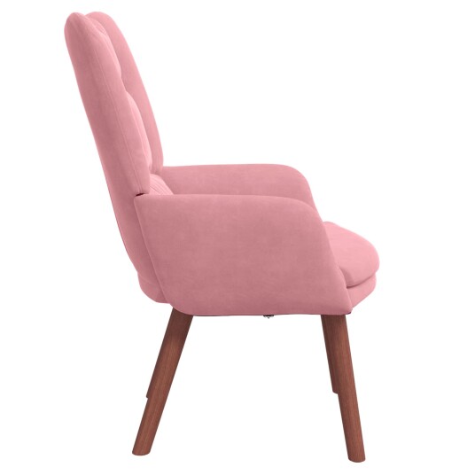  Avslappende stol Rosa 63 x 67 x 94 cm Fløyel