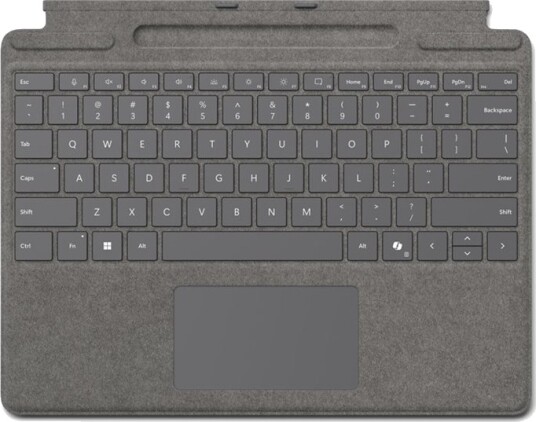 Microsoft Surface Pro Keyboard For Business Med Slim Pen AZERTY Fransk Platina 8X8-00167