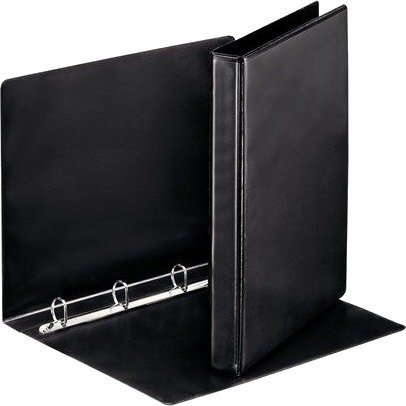 Esselte Panorama presentation ring binder for A4 capacity: 180 sheets black