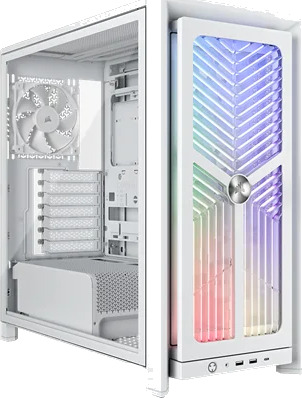 Corsair Frame 4000X RS Kabinett hvit CC 9011303 WW Corsair Frame 4000X RS Kabinett hvit CC 9011303 WW