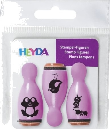 Heyda 20 48 886 59 Frimerkesett For Barn Sort Rosa