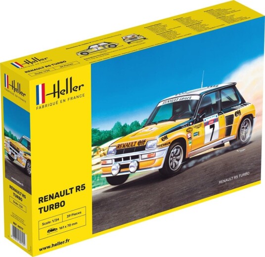 Heller 1/24 Renault R5 Turbo