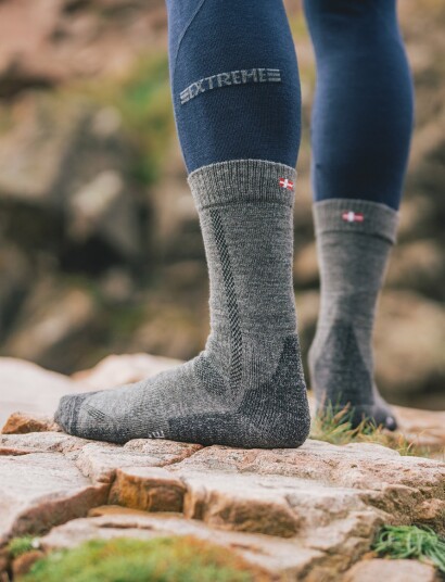 Danish Endurance Classic Hiking Crew Socks 3 Pack Grey 48 51 Danish Endurance Classic Hiking Crew Socks 3 Pack Grey 48 51