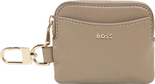 BOSS Sandy Zip Cardholder Brown ONE SIZE