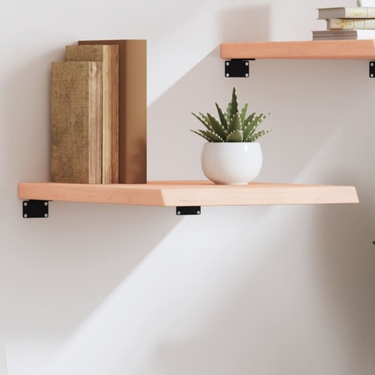 vidaXL Vegghylle 40x50x4 cm ubehandlet heltre eik