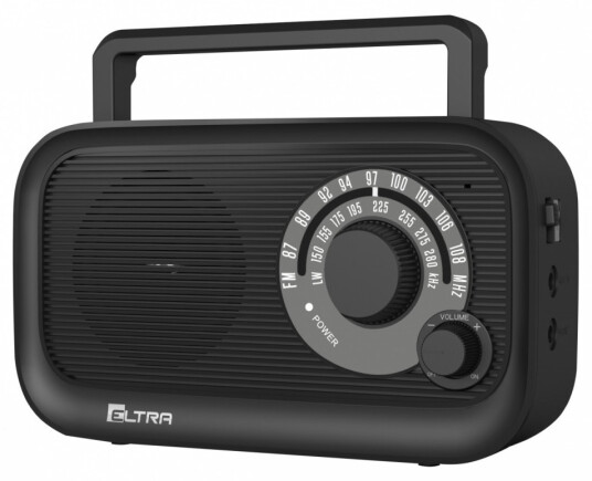 Eltra Hania FM/LW Radio i Svart Eltra Hania FM/LW Radio i Svart