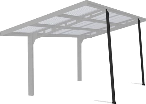 Canopia by Palram Sydney carport extra kit 707479 Canopia by Palram Sydney carport extra kit 707479