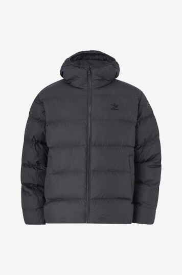 Adidas Originals Jakke Commercial Puff Svart Adidas Originals Jakke Commercial Puff Svart