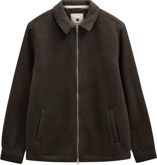 Anerkjendt Akhanky Boiled Wool Overshirt DELICIOSO XL