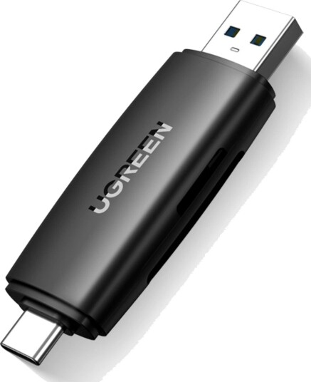 Ugreen CM304 Minnekortleser USB 3.0 USB-C Svart