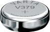 Varta V 379 Sølvoksid Knappcellebatteri 1.55V 14mAh Varta V 379 Sølvoksid Knappcellebatteri 1.55V 14mAh