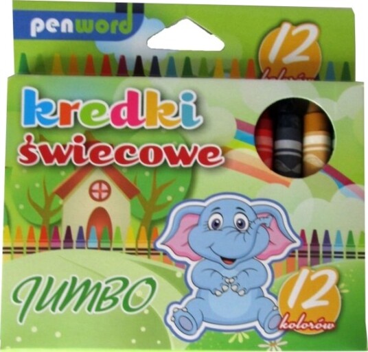 Penword Fargeblyanter 12 Farger Jumbo Penword Fargeblyanter 12 Farger Jumbo