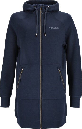 Seaside Lounge Relax Zip Hood Long W