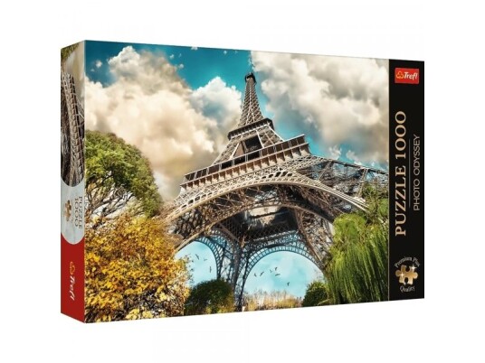 Trefl Puslespill 1000 Brikker Premium Plus Eiffeltårnet Paris Frankrike Trefl Puslespill 1000 Brikker Premium Plus Eiffeltårnet Paris Frankrike