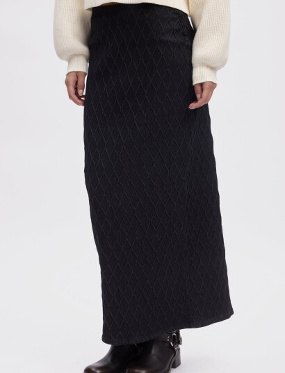 Gestuz Rozeringz Long Skirt - Black - 40 Gestuz Rozeringz Long Skirt - Black - 40