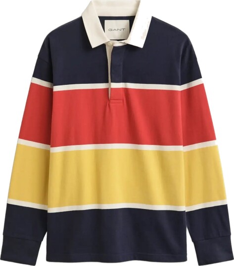 Gant Striped Rugger Navy M