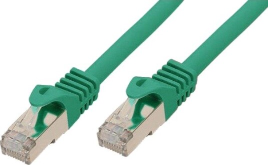S/Conn Standard Patchkabel Cat. 6A Med Rå Kabel Cat.7 S/Ftp Dobbelt Skjermet Halogenfri Grønn 20,0 M 16675526G