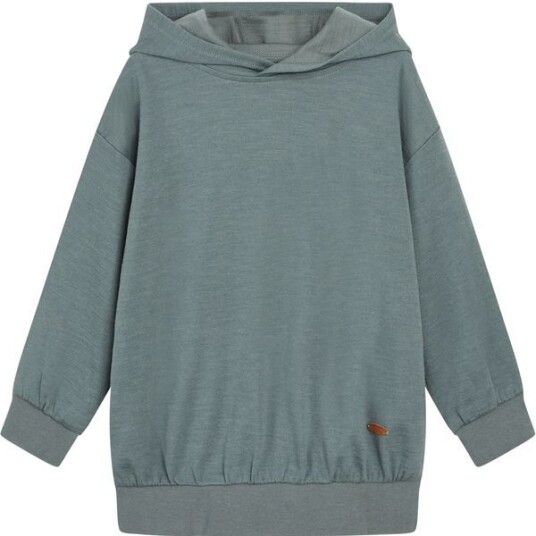 Hust&Claire ull Hust & Claire Sanu ull/bambus sweatshirt Pineneedle