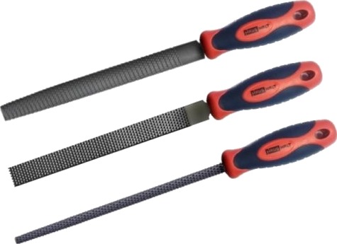 Ryobi Wood Rasp-Sett 3 Deler 200 Mm