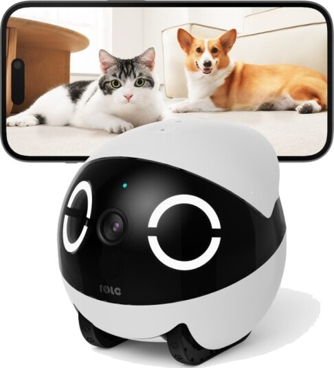Enabot Rola Mini Overvåkingsrobot for Husdyr Enabot Rola Mini Overvåkingsrobot for Husdyr