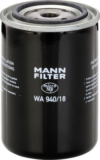 Kjølemiddelfilter MANN FILTER WA 940/18