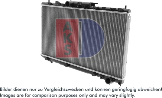 AKS DASIS 210037N Radiator motorkjøling