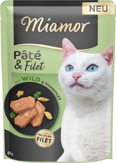 Miamor Våtfôr Pâté & Filet Med Vilt 30 X 85 G Miamor Våtfôr Pâté & Filet Med Vilt 30 X 85 G