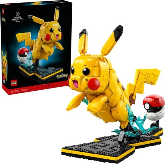 Lego Pokémon 72152 Pikachu Og Pokéball