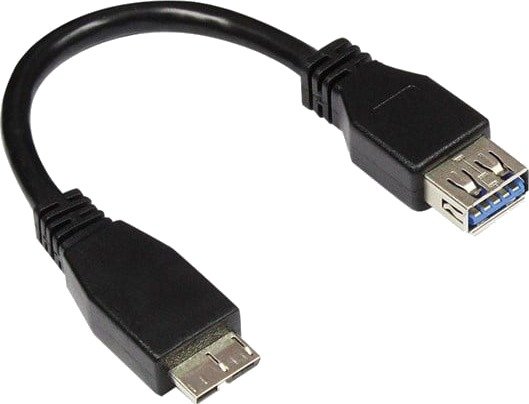 Adapterkabel Usb 3.0 Otg On-The-Go Micro-Stik B Til Usb A Sort 0,1 M Gode Tilkoblinger 2711-Otg Adapterkabel Usb 3.0 Otg On-The-Go Micro-Stik B Til Usb A Sort 0,1 M Gode Tilkoblinger 2711-Otg