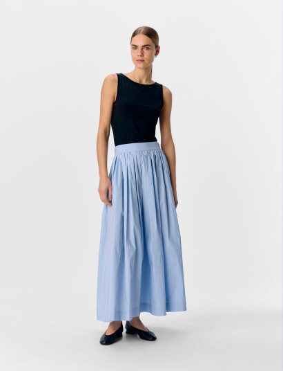 Object Objpaige Hw Skirt Rep - Blue - 40