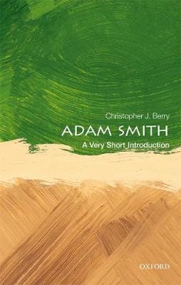 Adam Smith: A Very Short Introduction Av Christopher J. (Honorary Research Professor University Of Glasgow) Berry