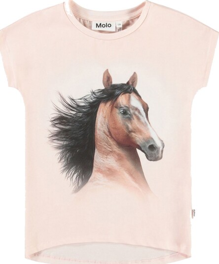 Molo T skjorte Ragnhilde Pony Amour Molo 7 år (122) T skjorte Rosa