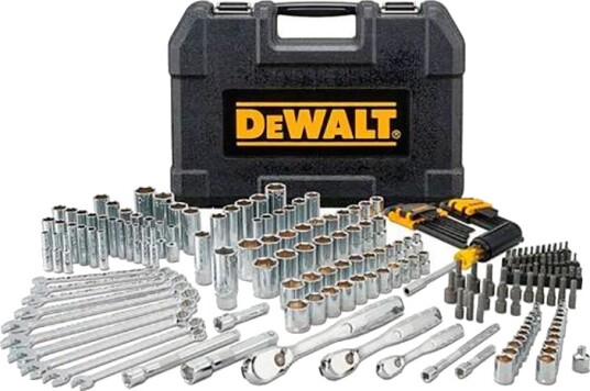 DeWalt Mekaniker Verktøysett 1/4 3/8 1/2tm DeWalt Mekaniker Verktøysett 1/4 3/8 1/2tm